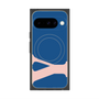 プレミアムスクエアケース with Pixelsnap［ オリジナル - initial color - Y navy ］