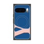 プレミアムスクエアケース with Pixelsnap［ オリジナル - initial color - Y navy ］