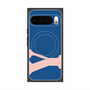 プレミアムスクエアケース with Pixelsnap［ オリジナル - initial color - Y navy ］
