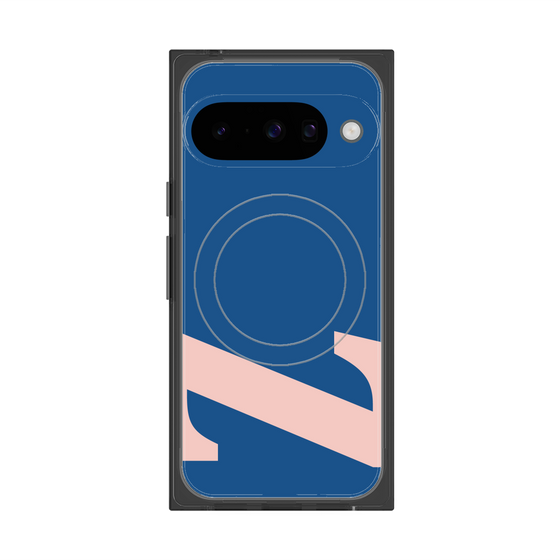 プレミアムスクエアケース with Pixelsnap［ オリジナル - initial color - Z navy ］