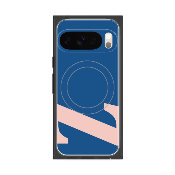 プレミアムスクエアケース with Pixelsnap［ オリジナル - initial color - Z navy ］