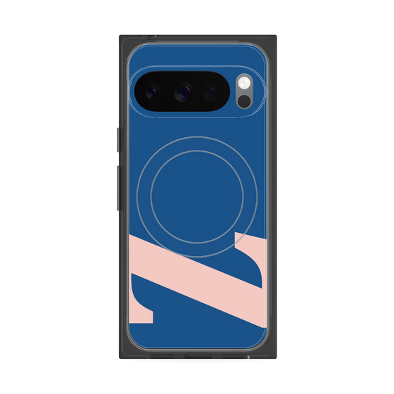 プレミアムスクエアケース with Pixelsnap［ オリジナル - initial color - Z navy ］