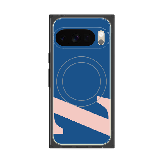 プレミアムスクエアケース with Pixelsnap［ オリジナル - initial color - Z navy ］