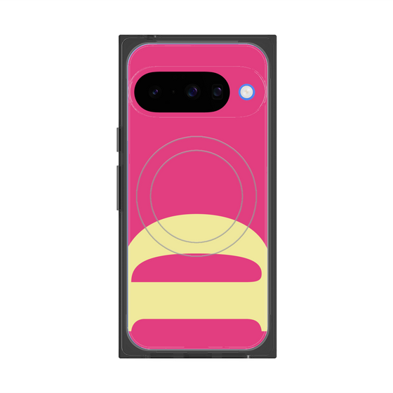 プレミアムスクエアケース with Pixelsnap［ オリジナル - initial color - D pink ］