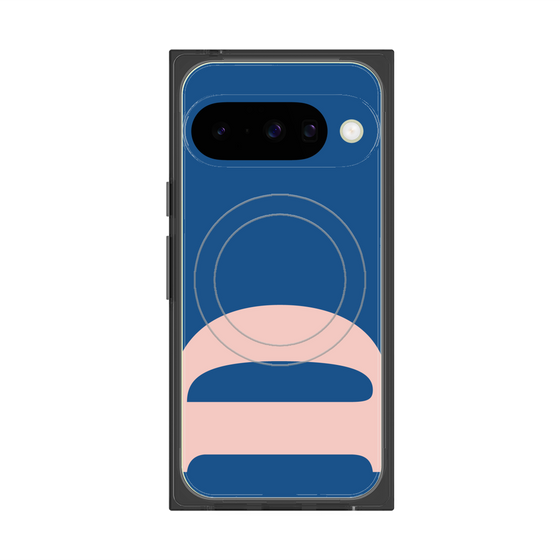 プレミアムスクエアケース with Pixelsnap［ オリジナル - initial color - D navy ］