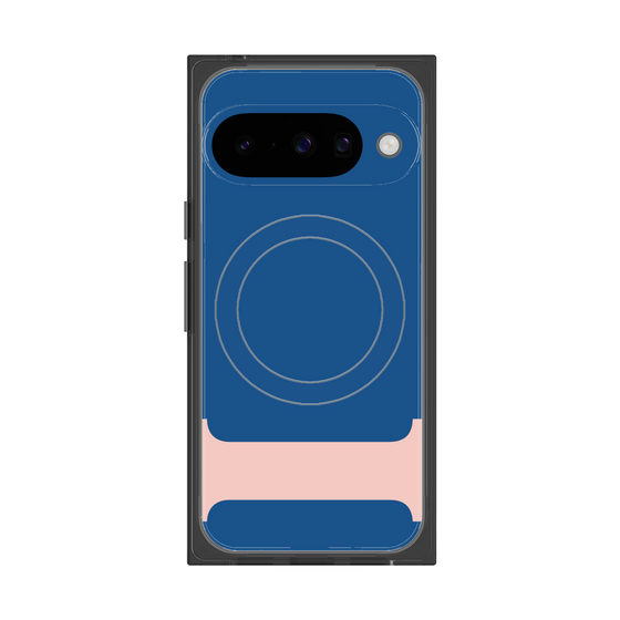 プレミアムスクエアケース with Pixelsnap［ オリジナル - initial color - I navy ］