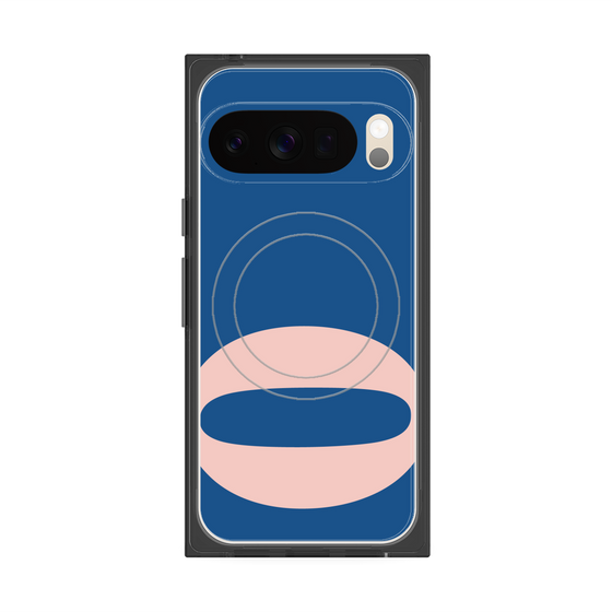 プレミアムスクエアケース with Pixelsnap［ オリジナル - initial color - Q navy ］