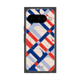 プレミアムスクエアケース with Pixelsnap［ ELLE - カットロゴ - スプリング ］
