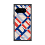 プレミアムスクエアケース with Pixelsnap［ ELLE - カットロゴ - スプリング ］