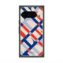 プレミアムスクエアケース with Pixelsnap［ ELLE - カットロゴ - スプリング ］