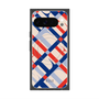 プレミアムスクエアケース with Pixelsnap［ ELLE - カットロゴ - スプリング ］