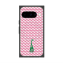 プレミアムスクエアケース with Pixelsnap［ ELLE - ロゴモノグラム ］