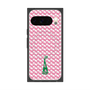 プレミアムスクエアケース with Pixelsnap［ ELLE - ロゴモノグラム ］