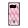 プレミアムスクエアケース with Pixelsnap［ ELLE - ロゴモノグラム ］
