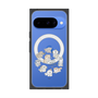 プレミアムスクエアケース with Pixelsnap［ こんにちは、いぬです - みんなそろって - クリア ］