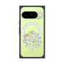 プレミアムスクエアケース with Pixelsnap［ こんにちは、いぬです - みんなそろって - クリア ］