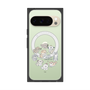 プレミアムスクエアケース with Pixelsnap［ こんにちは、いぬです - みんなそろって - クリア ］