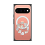 プレミアムスクエアケース with Pixelsnap［ こんにちは、いぬです - みんなそろって - クリア ］