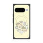 プレミアムスクエアケース with Pixelsnap［ こんにちは、いぬです - みんなそろって - ベージュ ］