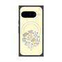 プレミアムスクエアケース with Pixelsnap［ こんにちは、いぬです - みんなそろって - ベージュ ］