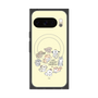 プレミアムスクエアケース with Pixelsnap［ こんにちは、いぬです - みんなそろって - ベージュ ］