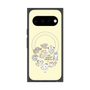 プレミアムスクエアケース with Pixelsnap［ こんにちは、いぬです - みんなそろって - ベージュ ］