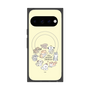 プレミアムスクエアケース with Pixelsnap［ こんにちは、いぬです - みんなそろって - ベージュ ］