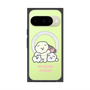 プレミアムスクエアケース with Pixelsnap［ もっさりもさお - みんないっしょ - クリア ］