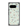 プレミアムスクエアケース with Pixelsnap［ もっさりもさお - もさおがいっぱい - グリーン ］