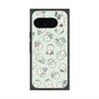 プレミアムスクエアケース with Pixelsnap［ もっさりもさお - もさおがいっぱい - グリーン ］