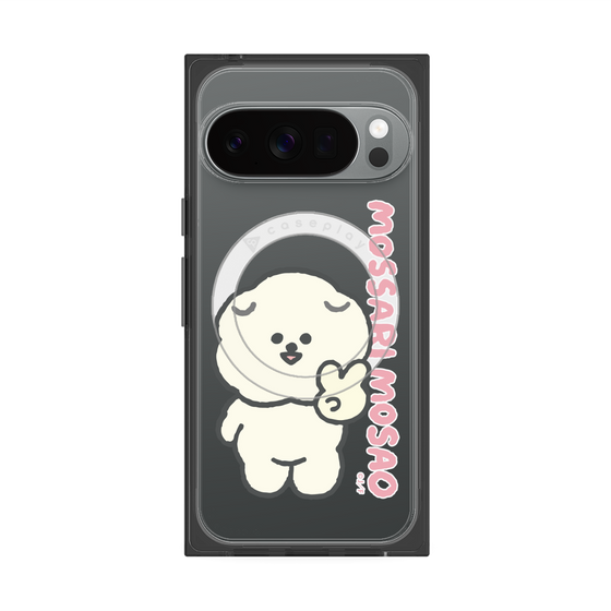 プレミアムスクエアケース with Pixelsnap［ もっさりもさお - ピスもさ ］