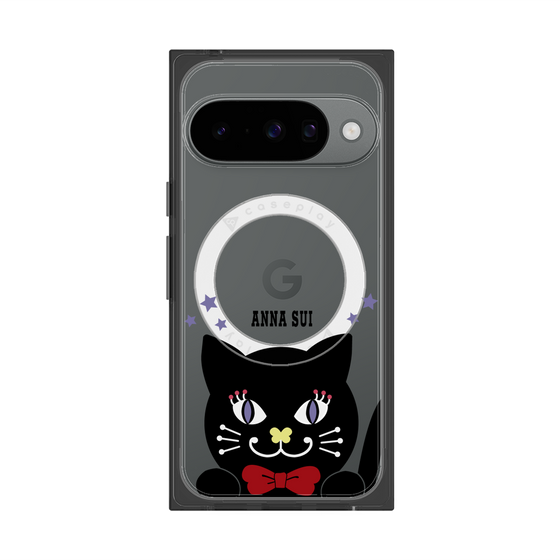 プレミアムスクエアケース with Pixelsnap［ ANNA SUI - TITIとスター - クリア ］