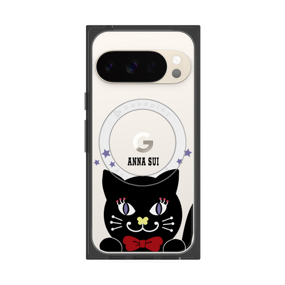 プレミアムスクエアケース with Pixelsnap［ ANNA SUI - TITIとスター - クリア ］
