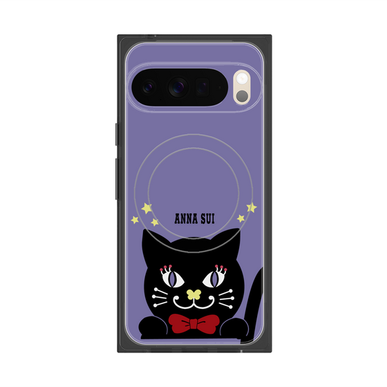 プレミアムスクエアケース with Pixelsnap［ ANNA SUI - TITIとスター - パープル ］
