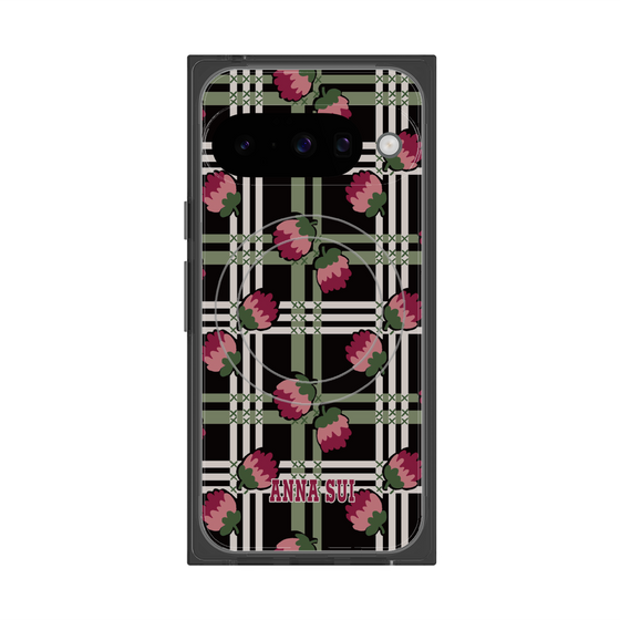 プレミアムスクエアケース with Pixelsnap［ ANNA SUI - クローバーフラワー ］