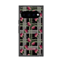 プレミアムスクエアケース with Pixelsnap［ ANNA SUI - クローバーフラワー ］