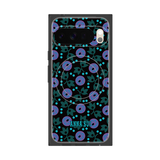 プレミアムスクエアケース with Pixelsnap［ ANNA SUI - オーキッド ］