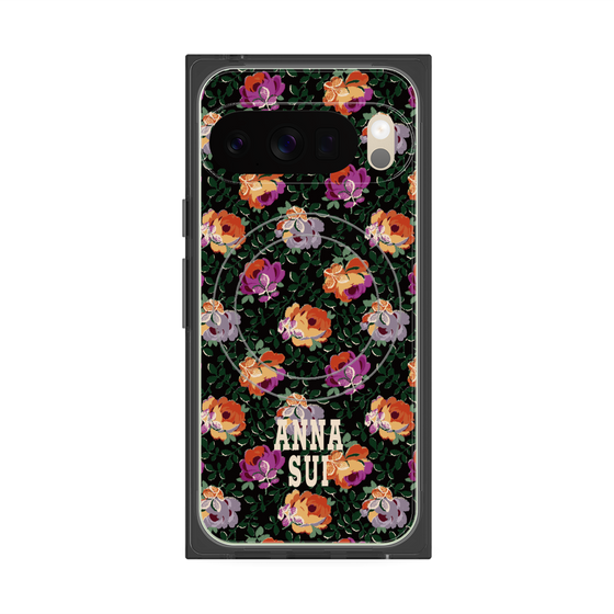 プレミアムスクエアケース with Pixelsnap［ ANNA SUI - オンブルローズ ］