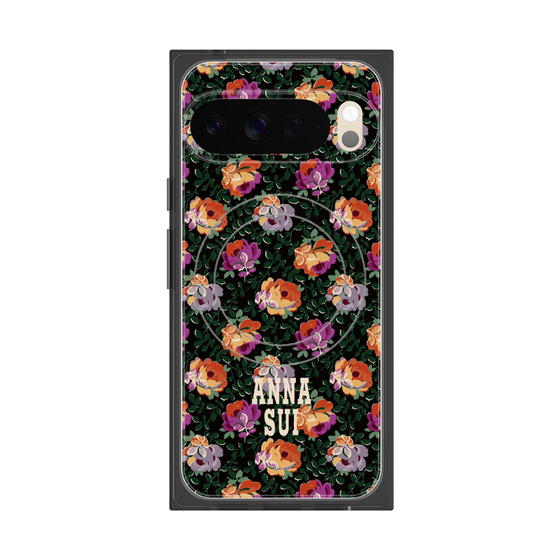 プレミアムスクエアケース with Pixelsnap［ ANNA SUI - オンブルローズ ］