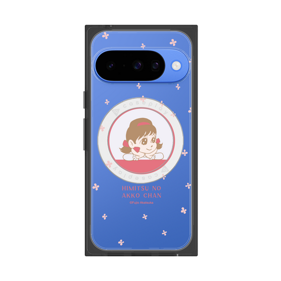 プレミアムスクエアケース with Pixelsnap［ ひみつのアッコちゃん - アッコちゃん - クリア ］