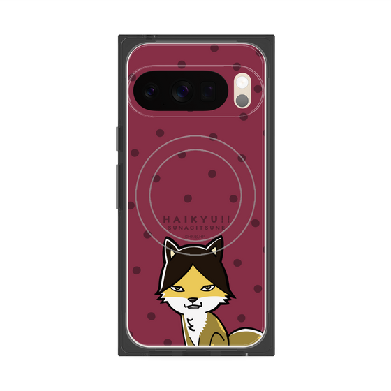 プレミアムスクエアケース with Pixelsnap［ ハイキュー!! - スナギツネ ］