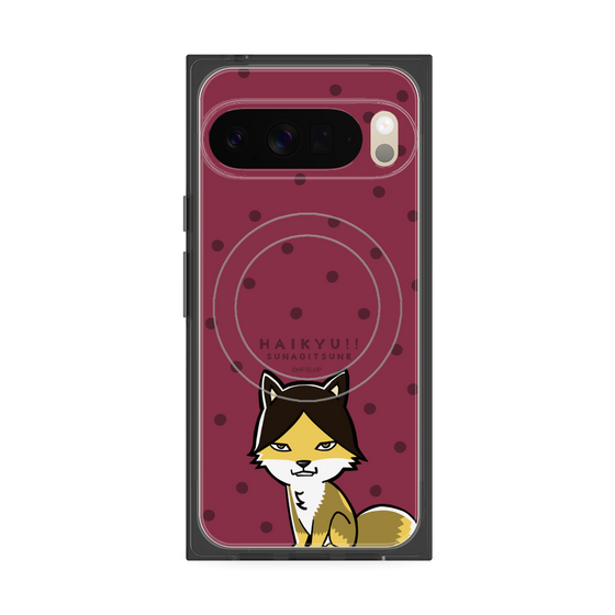 プレミアムスクエアケース with Pixelsnap［ ハイキュー!! - スナギツネ ］