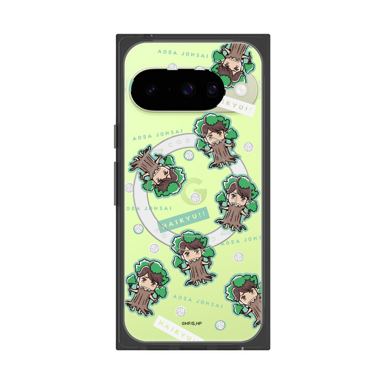 プレミアムスクエアケース with Pixelsnap［ ハイキュー!! - マスコットキャラ - 青葉城西高校 ］