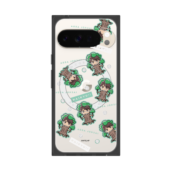 プレミアムスクエアケース with Pixelsnap［ ハイキュー!! - マスコットキャラ - 青葉城西高校 ］