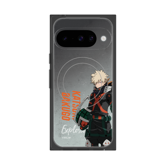 プレミアムスクエアケース with Pixelsnap［ 僕のヒーローアカデミア - 立ち絵 - 爆豪 勝己 ］