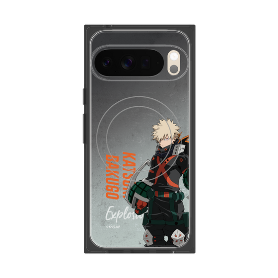 プレミアムスクエアケース with Pixelsnap［ 僕のヒーローアカデミア - 立ち絵 - 爆豪 勝己 ］