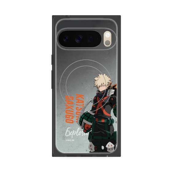 プレミアムスクエアケース with Pixelsnap［ 僕のヒーローアカデミア - 立ち絵 - 爆豪 勝己 ］