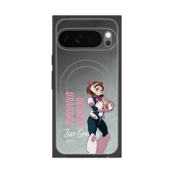 プレミアムスクエアケース with Pixelsnap［ 僕のヒーローアカデミア - 立ち絵 - 麗日 お茶子 ］