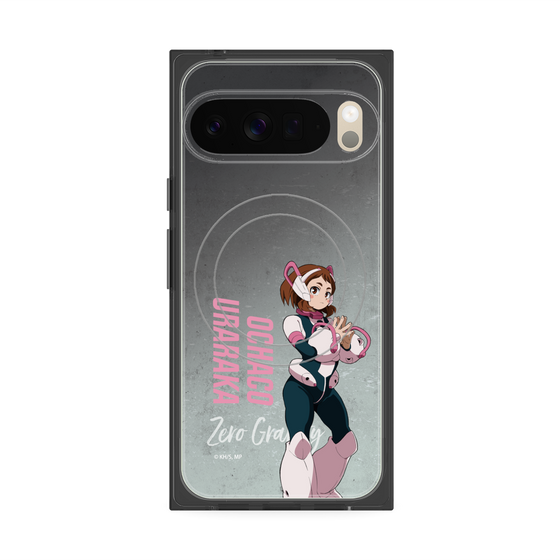 プレミアムスクエアケース with Pixelsnap［ 僕のヒーローアカデミア - 立ち絵 - 麗日 お茶子 ］