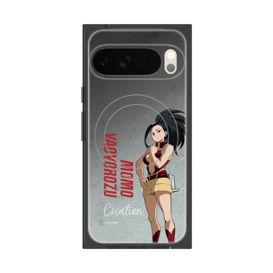 プレミアムスクエアケース with Pixelsnap［ 僕のヒーローアカデミア - 立ち絵 - 八百万 百 ］